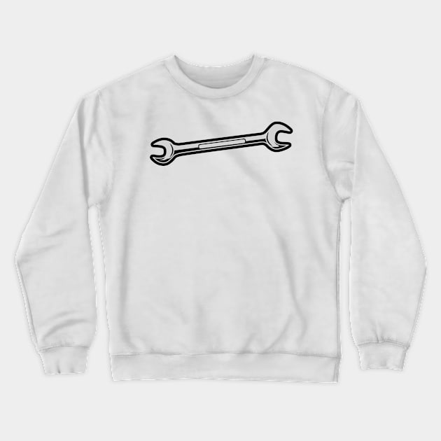 Wrench Tool Crewneck Sweatshirt by ShirtyLife